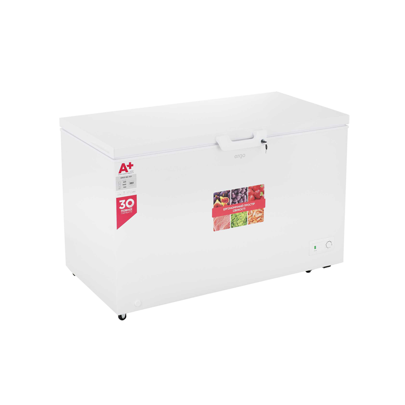 Камера морозильна (скриня) ERGO (BD 401) 380л